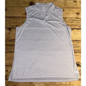 Three Sixty Six Women’s Size L Lilac Sleeveless Blouse NWOT